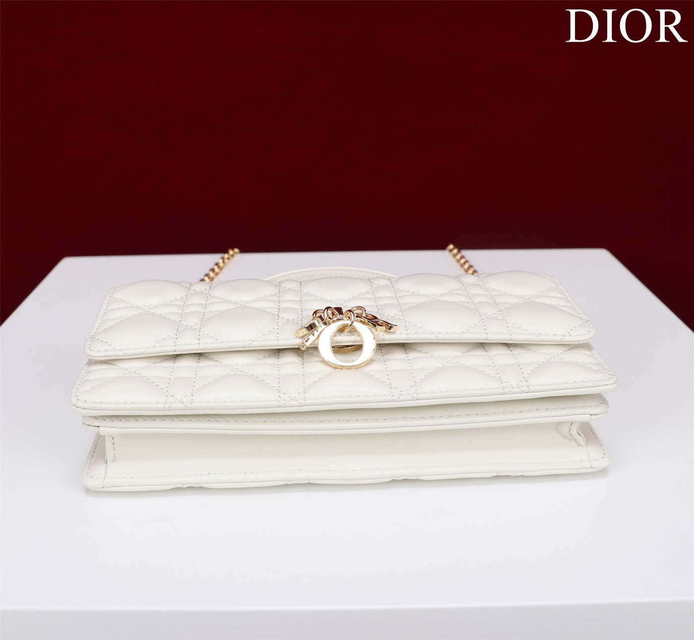 My Dior Mini Bag Latte Cannage Lambskin